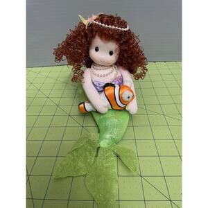 Green Tree Collectable Mermaid 982- 37 Music Box Shelf Sitter Beautiful Sea